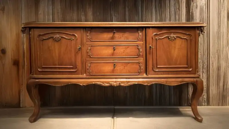 A-528 – Holzkommode im Louis-quinze-Stil