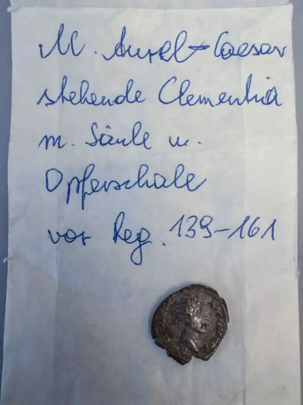 A-547 – Römischer Silberdenar Marcus Aurelius